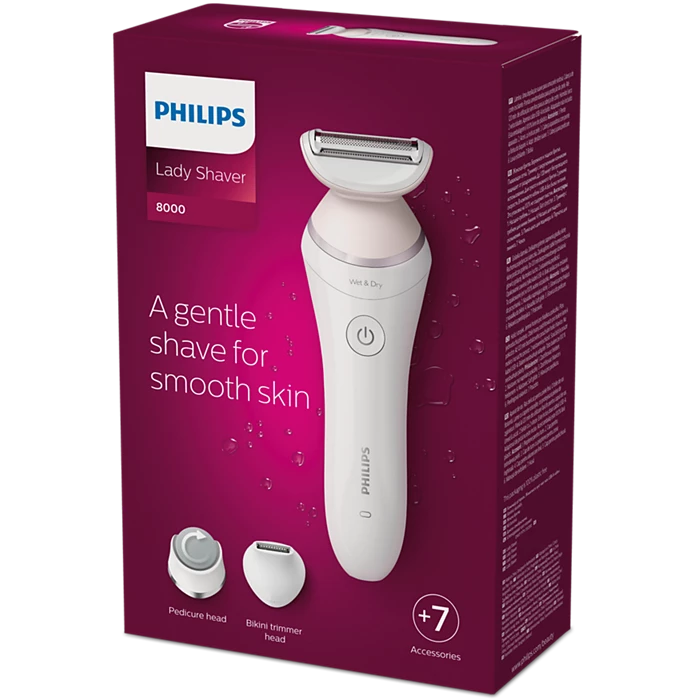 Philips Lady Shaver Series 8000 - BRL176/00 | მულტიფუნქციური, უსადენო თმის საპარსი 8 აქსესუარით