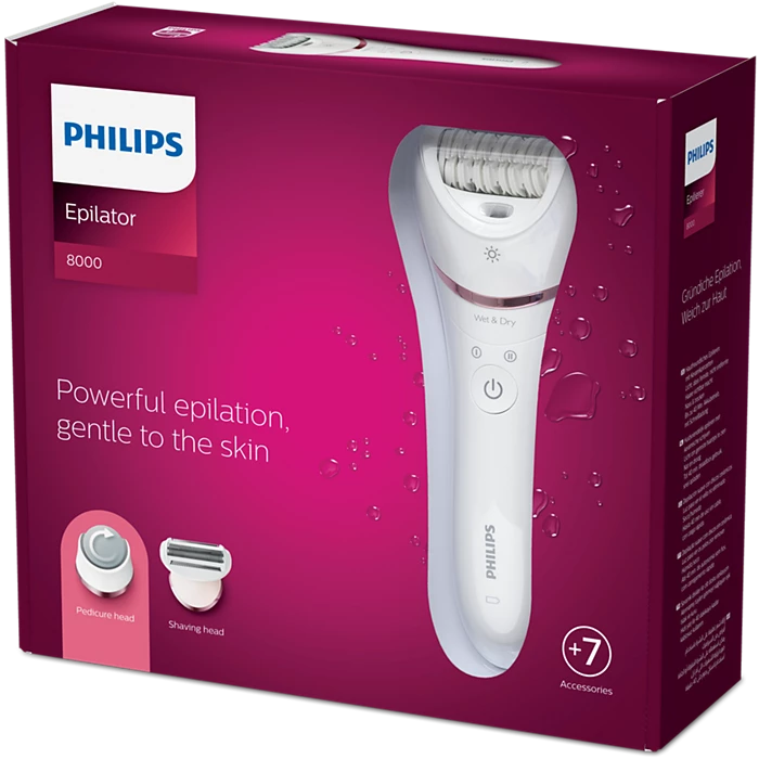 Philips BRE710/05 მრავალფუნქციური ეპილატორი სერია 8000